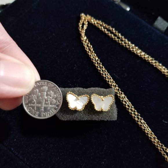 Set of earring and necklace with pendant - Picture 10 of 10